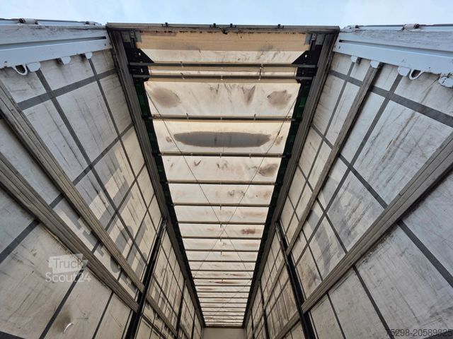 Atvērta puspiekabe ar tentu BERGER SAPL 24 / Coilmulde / 5.460 kg