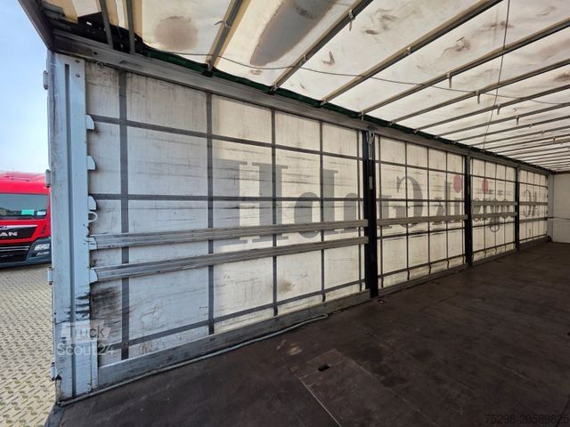 Atvērta puspiekabe ar tentu BERGER SAPL 24 / Coilmulde / 5.460 kg