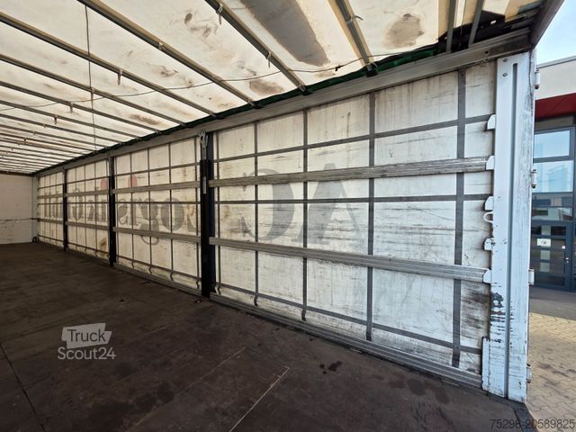 Atvērta puspiekabe ar tentu BERGER SAPL 24 / Coilmulde / 5.460 kg