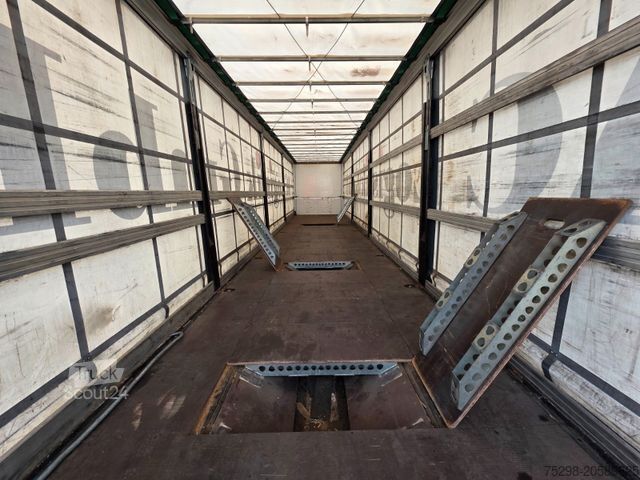 Atvērta puspiekabe ar tentu BERGER SAPL 24 / Coilmulde / 5.460 kg