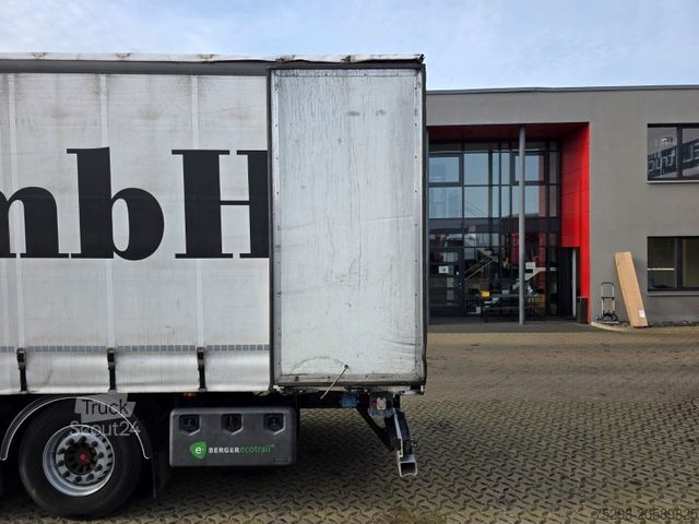 Atvērta puspiekabe ar tentu BERGER SAPL 24 / Coilmulde / 5.460 kg