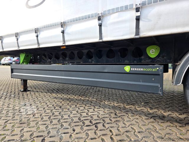 Atvērta puspiekabe ar tentu BERGER SAPL 24 / Coilmulde / 5.460 kg