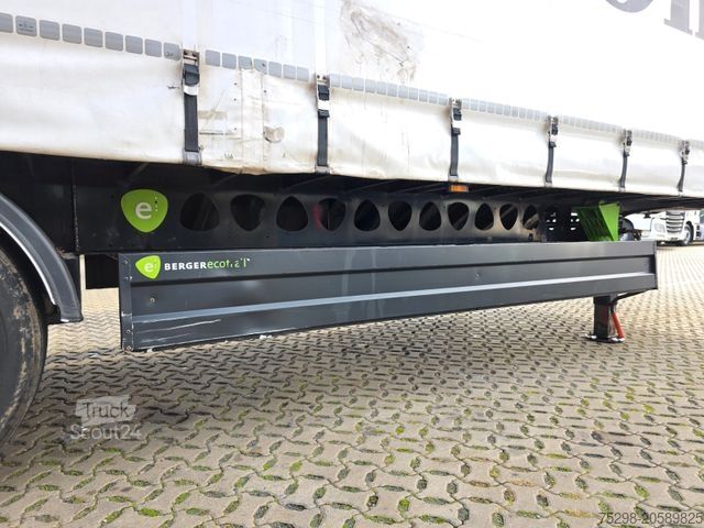 Atvērta puspiekabe ar tentu BERGER SAPL 24 / Coilmulde / 5.460 kg