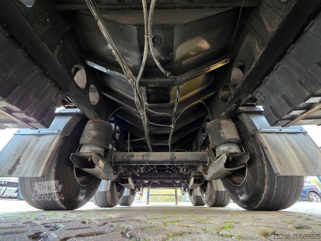 Atvērta puspiekabe ar tentu BERGER SAPL 24 / Coilmulde / 5.460 kg