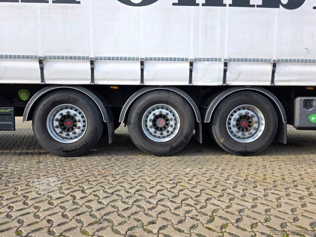 Atvērta puspiekabe ar tentu BERGER SAPL 24 / Coilmulde / 5.460 kg