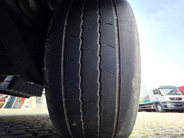 Atvērta puspiekabe ar tentu BERGER SAPL 24 / Coilmulde / 5.460 kg