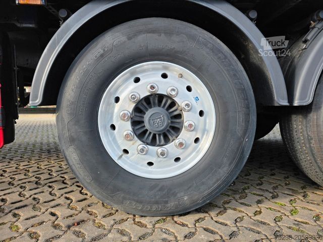 Semi-remorque à plancher roulant REISCH R24 / Alu/ Lift / elektr. Dach