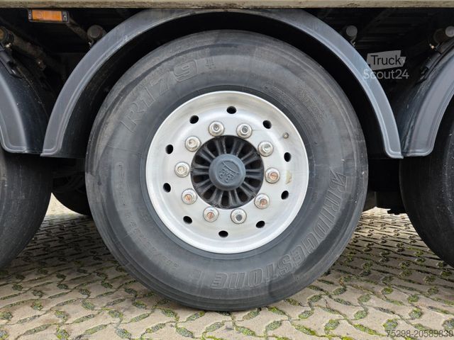 Semi-remorque à plancher roulant REISCH R24 / Alu/ Lift / elektr. Dach