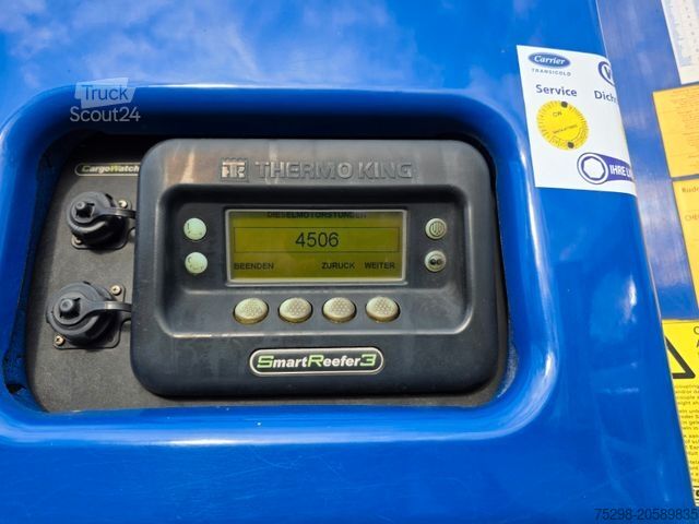 Frigorifik yarı römork SCHMITZ CARGOBULL SKO 20/LZG 13.45 FP45 COOL / Thermo King SLX 100
