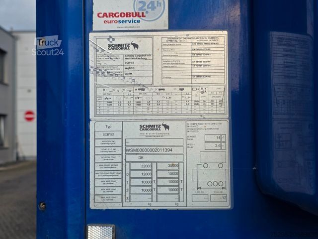 Semirimorchio frigorifero SCHMITZ CARGOBULL SKO 20/LZG 13.45 FP45 COOL / Thermo King SLX 100