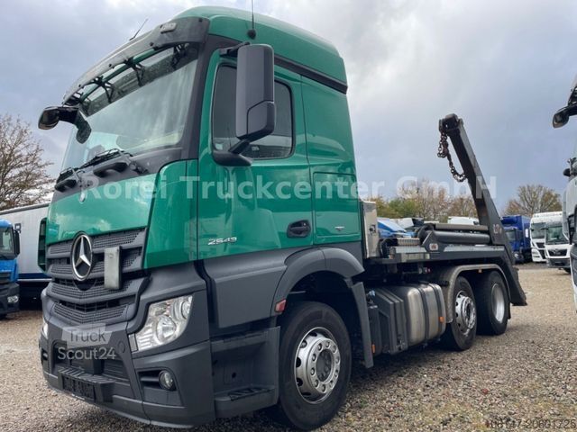 Absetzkipper LKW MERCEDES-BENZ Actros 2543L (6x2/4) Tele Absetzer, Klima,L-Haus