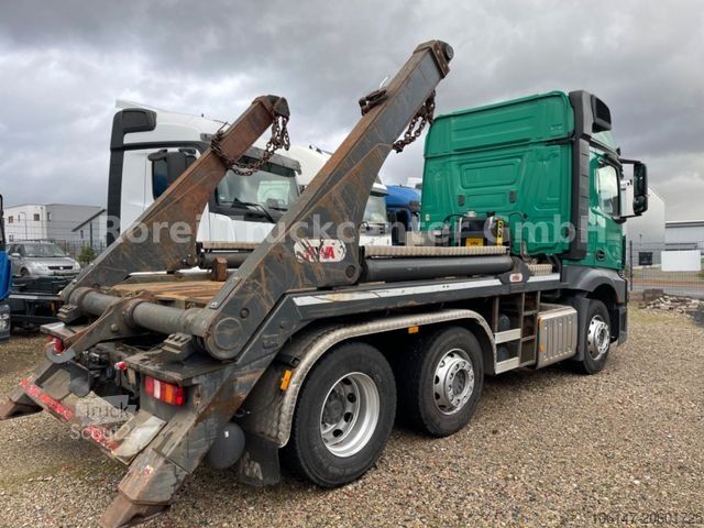Absetzkipper LKW MERCEDES-BENZ Actros 2543L (6x2/4) Tele Absetzer, Klima,L-Haus