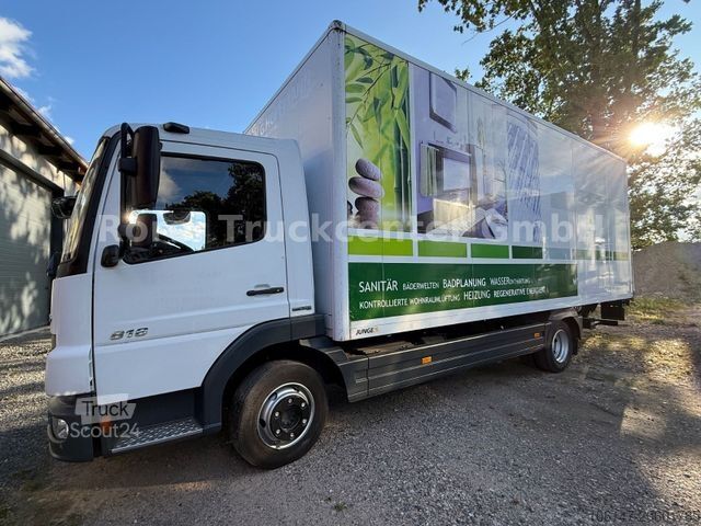 Furgon skrzyniowy MERCEDES-BENZ 818 Atego,Euro5, DiffSperre, Blattfeder, LBW 1to