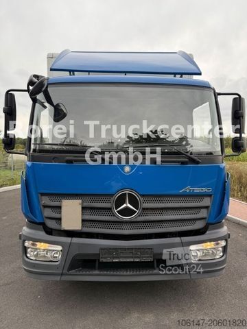 Vrachtwagen met bakwagen MERCEDES-BENZ 1218L E6, Automatikgetriebe,Klima, LBW1,5t