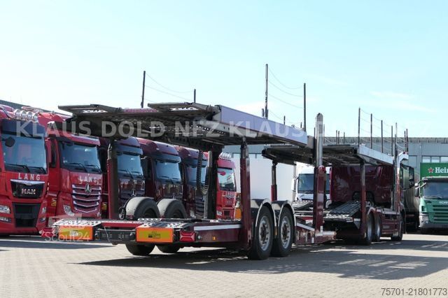 Камион за превоз на автомобили MERCEDES-BENZ Antos 2443 Autotransp. Kässbohrer Metago