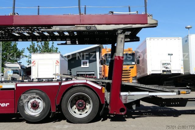 Камион за превоз на автомобили MERCEDES-BENZ Antos 2443 Autotransp. Kässbohrer Metago