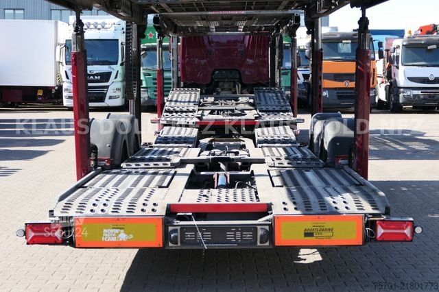 Камион за превоз на автомобили MERCEDES-BENZ Antos 2443 Autotransp. Kässbohrer Metago