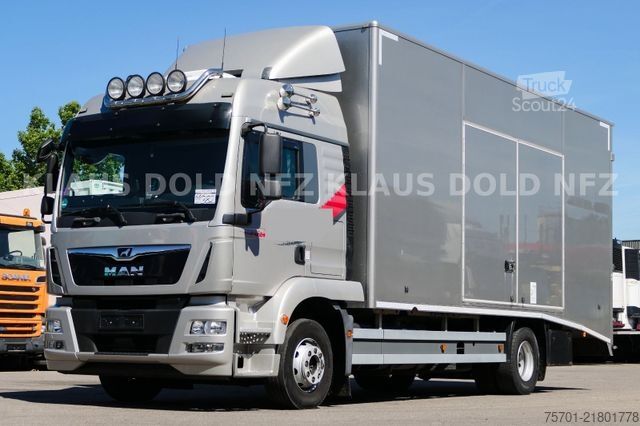 Камион за превоз на автомобили MAN TGM 15.290 Autotransporter-FGS 2-Tanks Kamera