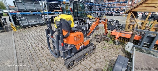 Mini ekskavatör HITACHI ZX10-U