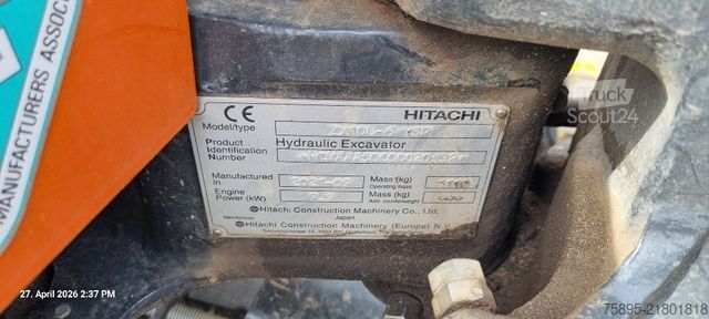Mini ekskavatör HITACHI ZX10-U