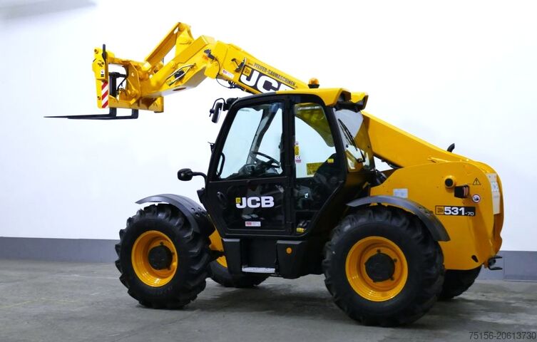 Teleskopický nakladač JCB 531 - 70 4x4x4 - 7.0m / 3.1t. - vgl. 732