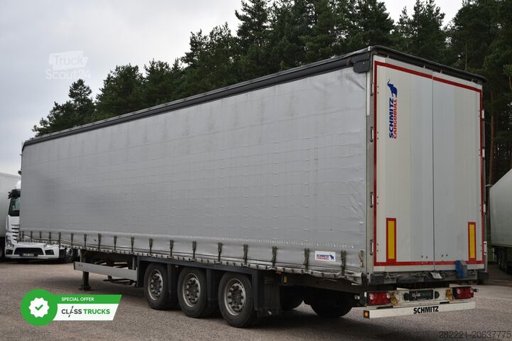 Semirimorchio aperto con telo SCHMITZ CARGOBULL SCS24/L Varios