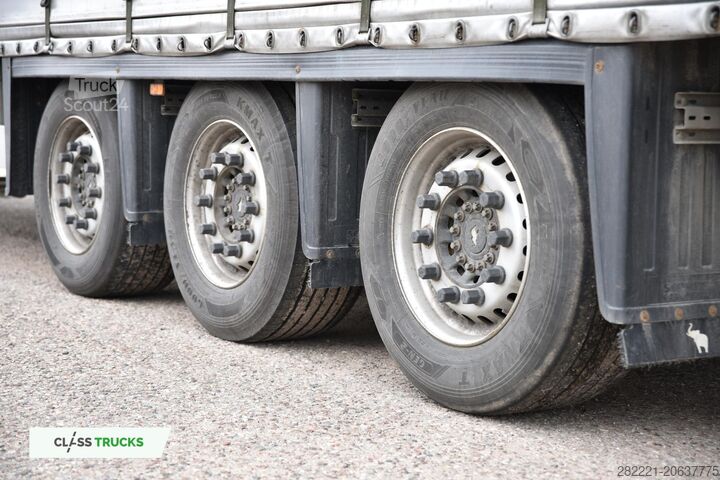 Semi-reboque aberto com lona SCHMITZ CARGOBULL SCS24/L Varios