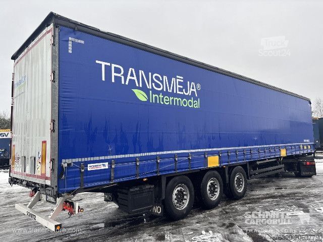 Open semitrailer with tarp Schmitz Cargobull Semitrailer Curtainsider Standard