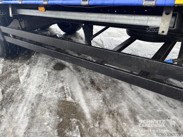 Open semitrailer with tarp Schmitz Cargobull Semitrailer Curtainsider Standard