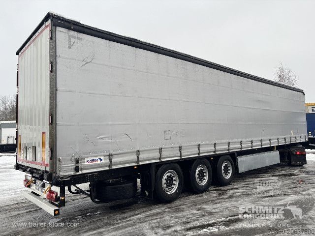 Open semitrailer with tarp Schmitz Cargobull Semitrailer Curtainsider Standard