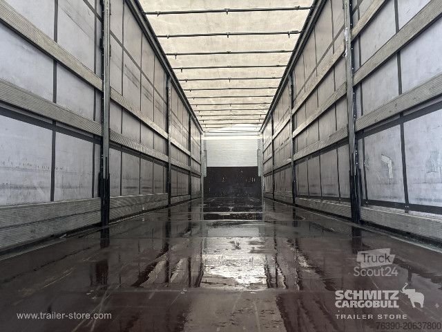 Open semitrailer with tarp Schmitz Cargobull Semitrailer Curtainsider Standard