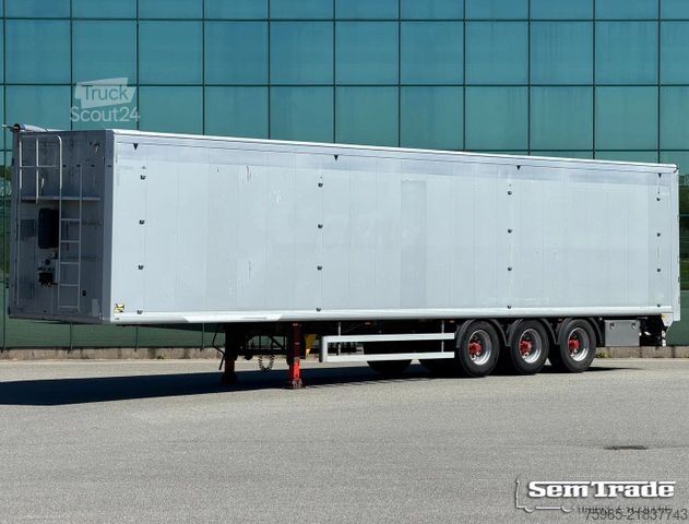 Полуремарке с подвижен под KRAKER CF200 CF-Z WALKING FLOOR 2X LIFT AXLE DISC BRAKE