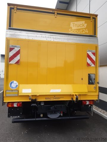 Skapbil MERCEDES-BENZ Atego 818L Euro6E Koffer LBW AHK