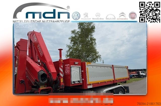 Tovornjak s kavljem za kontejnerje Abrollcontainer Kranmulde neuwertig