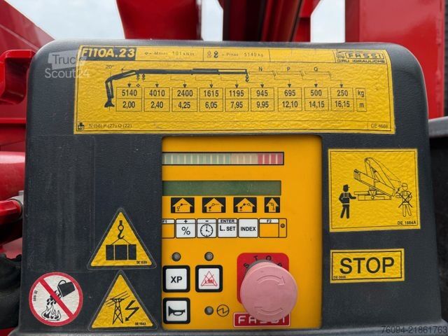 Vozidlo s hákom na kontajnery  Abrollcontainer Kranmulde neuwertig
