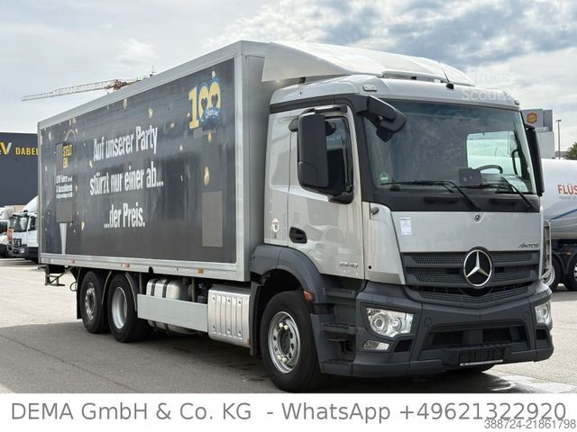 Camion frigorifique MERCEDES-BENZ Antos2540*E6d*LBW*Lift*Trennwand*Klima*Kamer*AHK