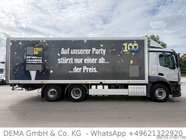 Camion frigorifique MERCEDES-BENZ Antos2540*E6d*LBW*Lift*Trennwand*Klima*Kamer*AHK