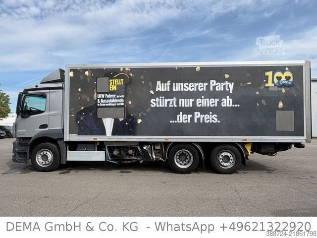 Kylbil MERCEDES-BENZ Antos2540*E6d*LBW*Lift*Trennwand*Klima*Kamer*AHK