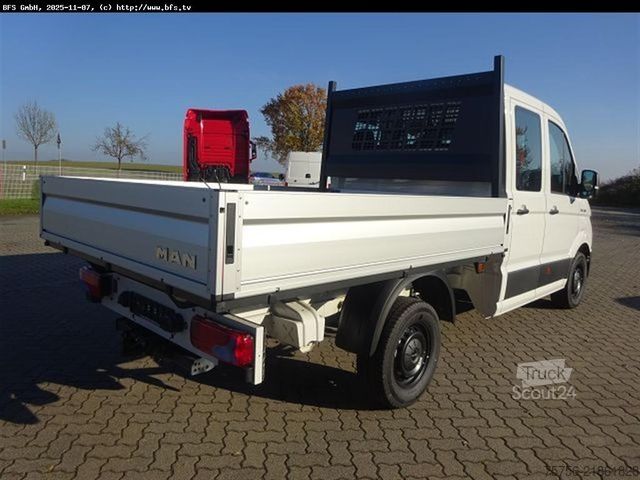 Furgão pick-up MAN TGE 3.180 4x2 F SB DoKa, Bau Paket
