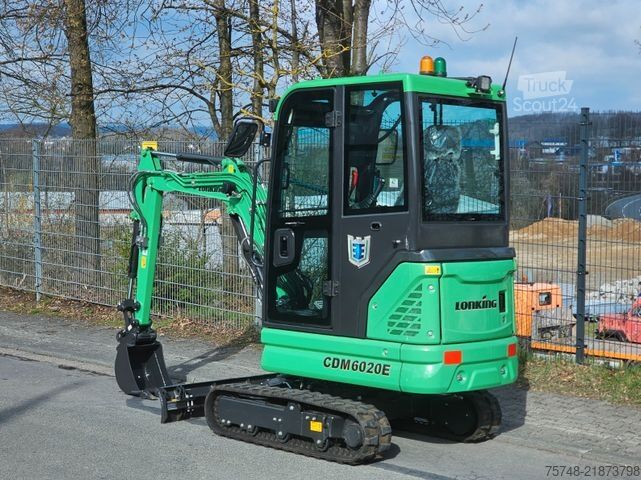 Мини-экскаватор  LONKING Minibagger CDM6020E Elektrobagger