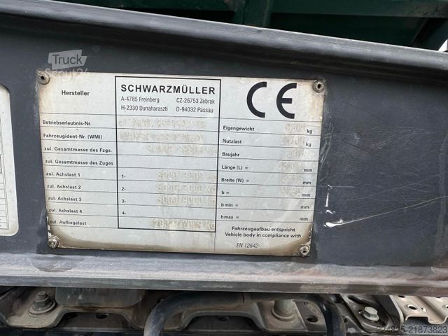 Полуприцеп-самосвал SCHWARZMÜLLER H-SERIE DREISEITENKIPPER*2011*1HAND*LIFTACHSE*