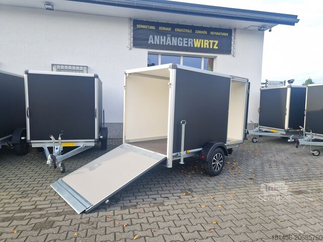 Bagagemærke Variant schwarzer Kofferanhänger Rampe Seitentür