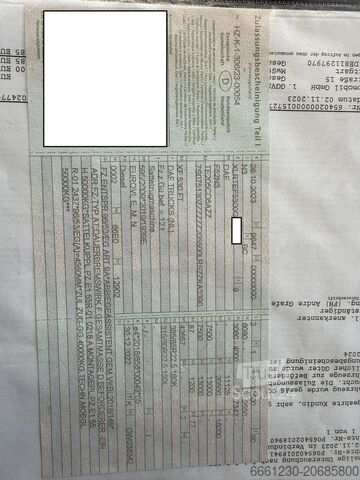 Standartinis vilkikas DAF XF 530 Tankwagen Hydraulik ADR