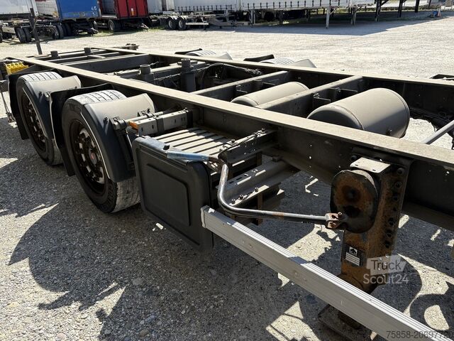 Trailer swap chassis sonstige BDF Multiwechsler Verzinkt Breitreifen