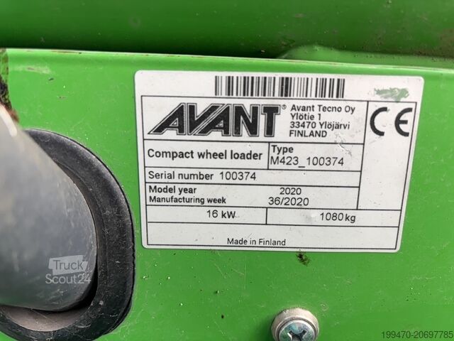 Radlader Avant 423