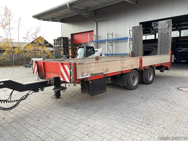 Semirremolque de plataforma baja Hiebenthal TTH 18