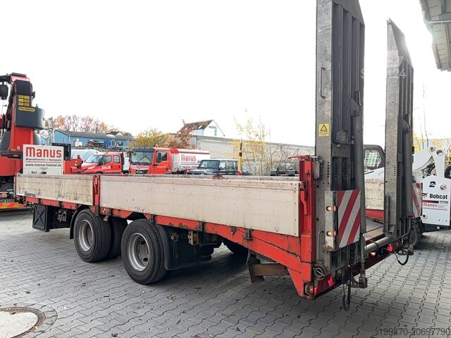 Semirremolque de plataforma baja Hiebenthal TTH 18