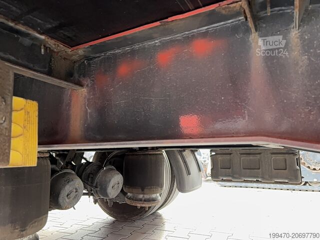 Semirremolque de plataforma baja Hiebenthal TTH 18