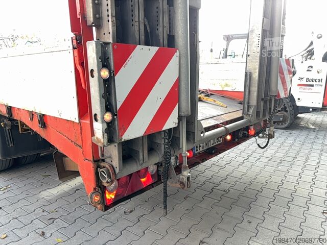 Semirremolque de plataforma baja Hiebenthal TTH 18