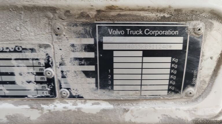 Camión volquete articulado Volvo FMX500